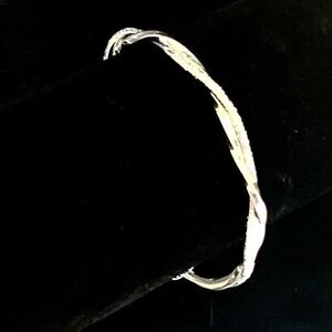 ASH Sterling 925 Silver Adjust Cuff Bracelet